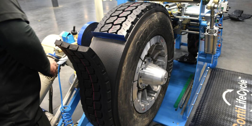 American-made retreaded tires
