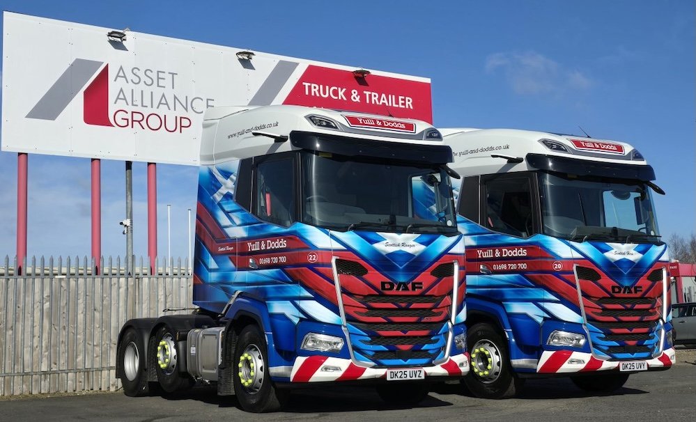Asset Alliance Group keeps Yuill & Dodds moving with range-topping DAF XGs