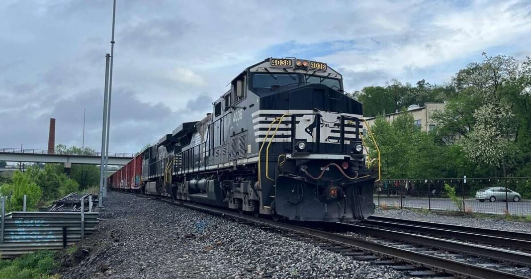 Freight Trains Return to Asheville After Hurricane Helene