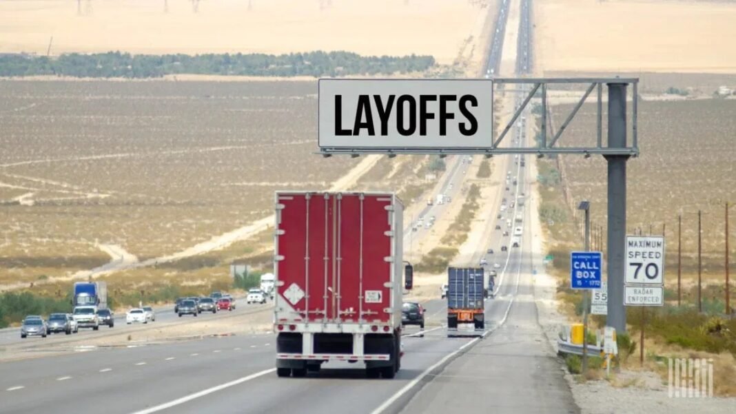 Freight industry layoffs surge across California, Texas