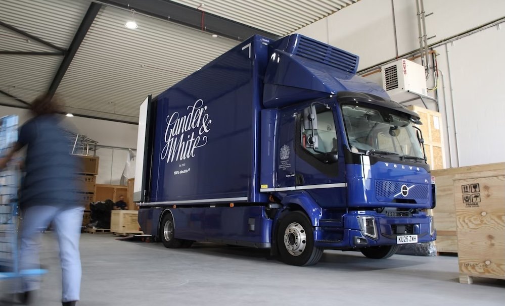 Gander & White keeps it cool with temperature-controlled Volvo FL Electric rigid