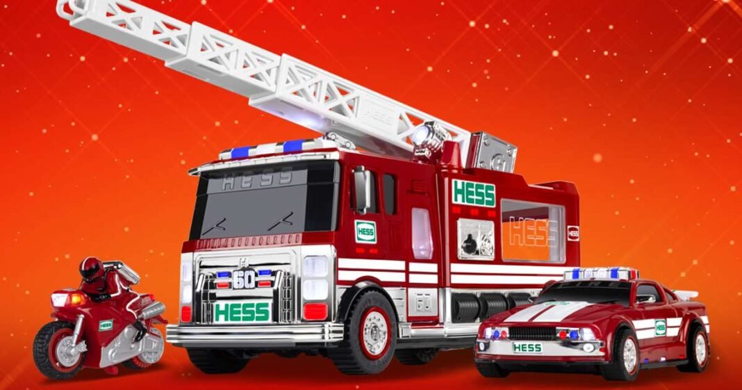 Hess Blames Tariffs for Delaying Toy Truck Release