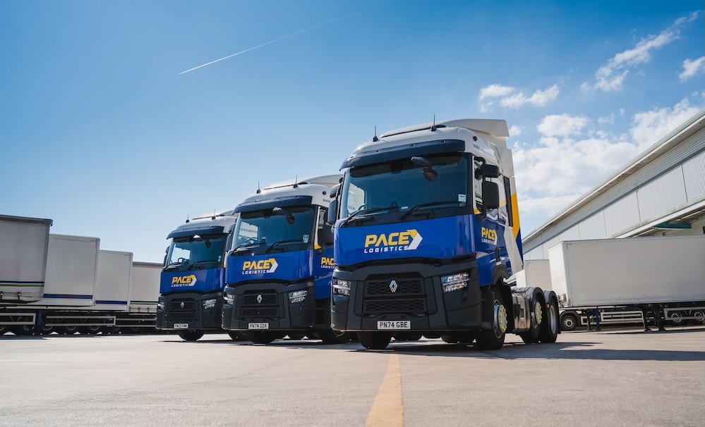 Thirteen new Renault T-Range HGVs for Pace Logistics