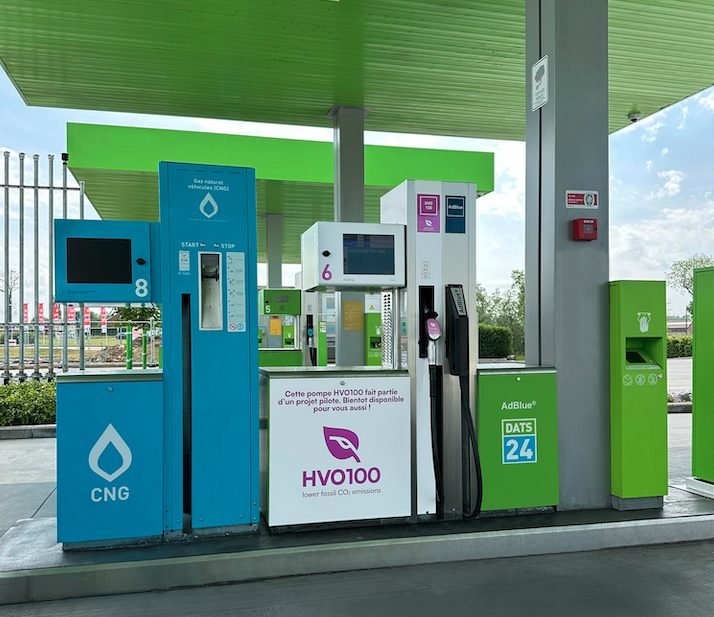 Colruyt Group kiest tijdelijk voor HVO100-biodiesel .