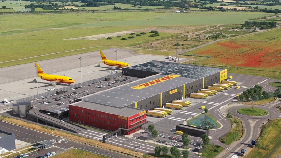 DHL Express prepares to open $140M cargo facility at Lyons airport