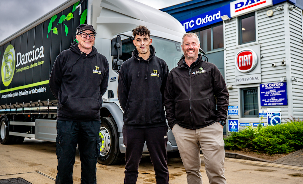 Darcica Logistics continues to turn deliveries green in Oxfordshire