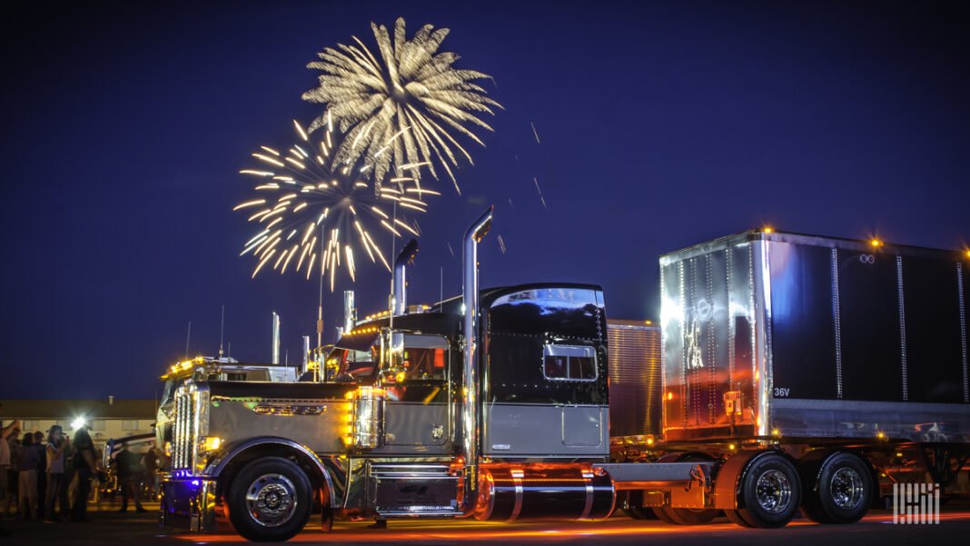 FMCSA eases trucker rules for July 4th displays
