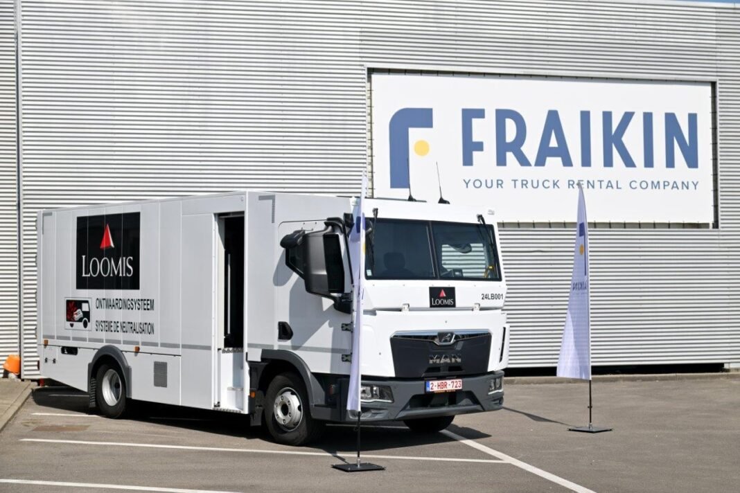 Fraikin supplies first armored truck to Loomis in operational leasing
