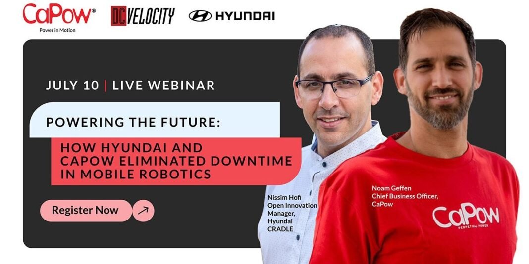 How Hyundai and CaPow Eliminated Downtime in Mobile Robotics