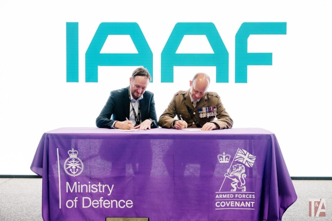 IAAF signs Armed Forces Covenant at Automechanika Motorvate
