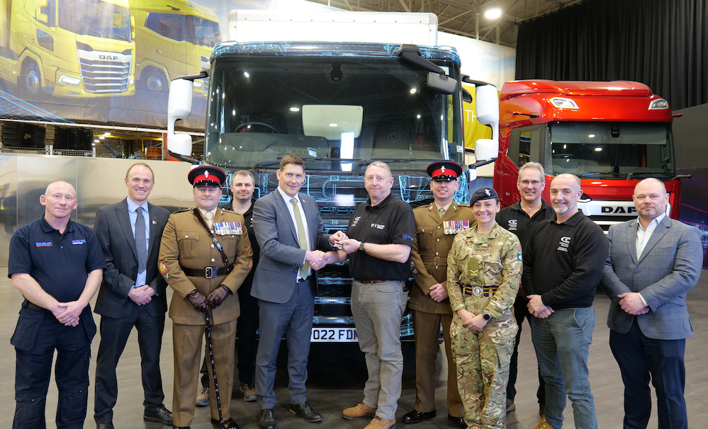 Silver Award for Leyland Trucks highlights progress on Armed Forces Covenant commitments