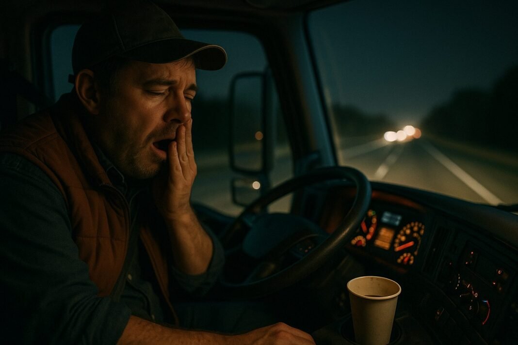 Trade unions draw attention to fatigue behind the wheel
