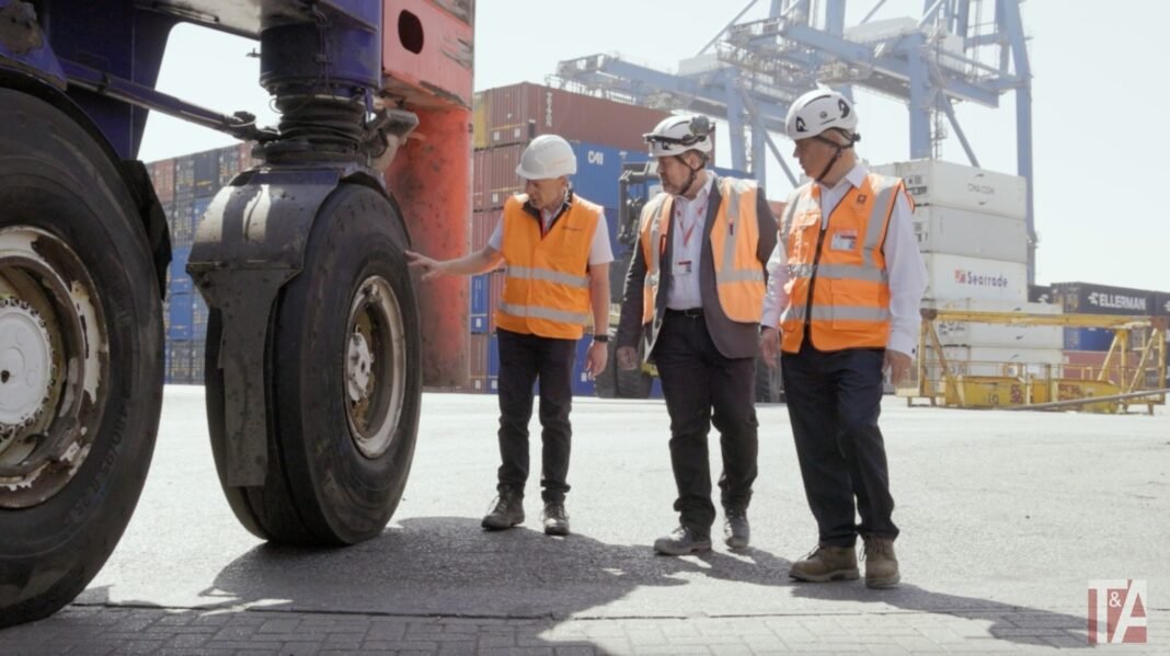 500+ Continental tyres in use at Port of Tilbury