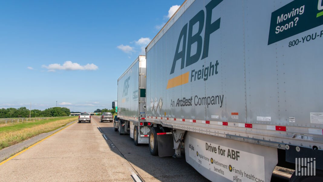 ArcBest touts results from EV semi pilot