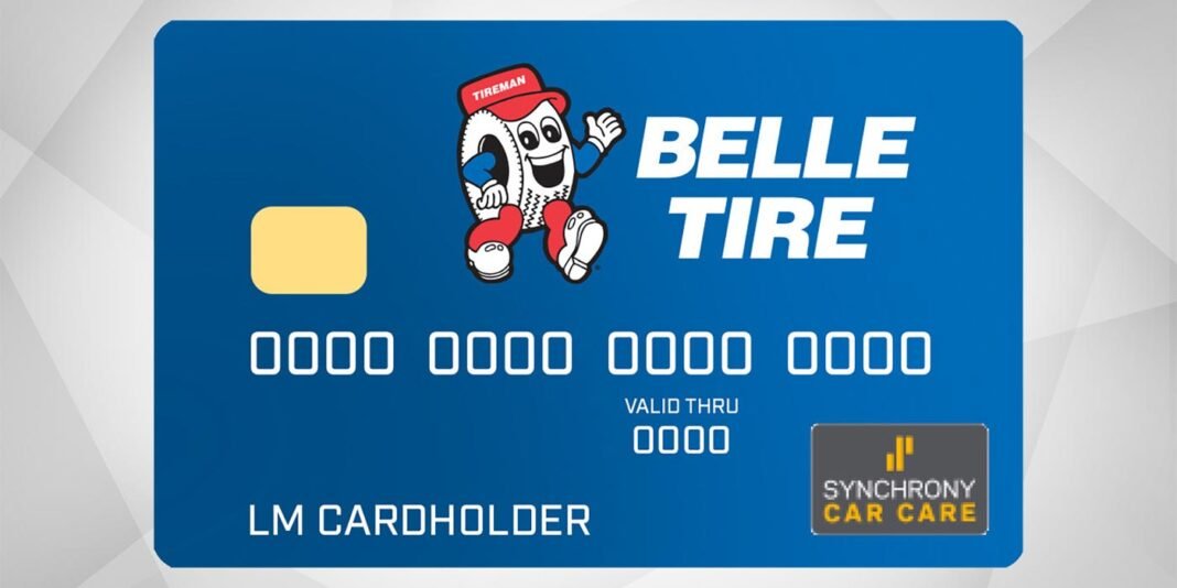 Belle Tire credit card