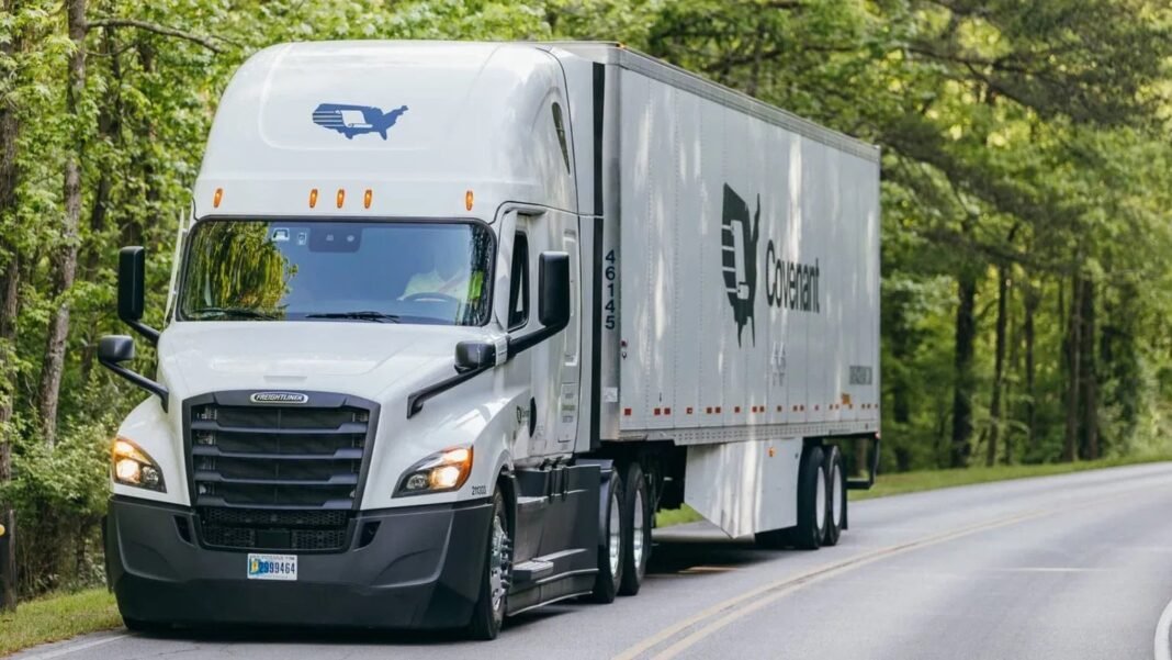Covenant Logistics sees potential freight market improvement in October