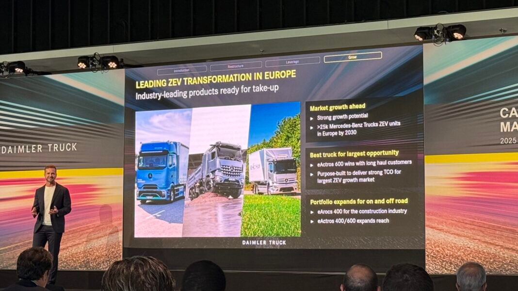 Daimler Truck looks to the Old World for its new zero-emission trucks