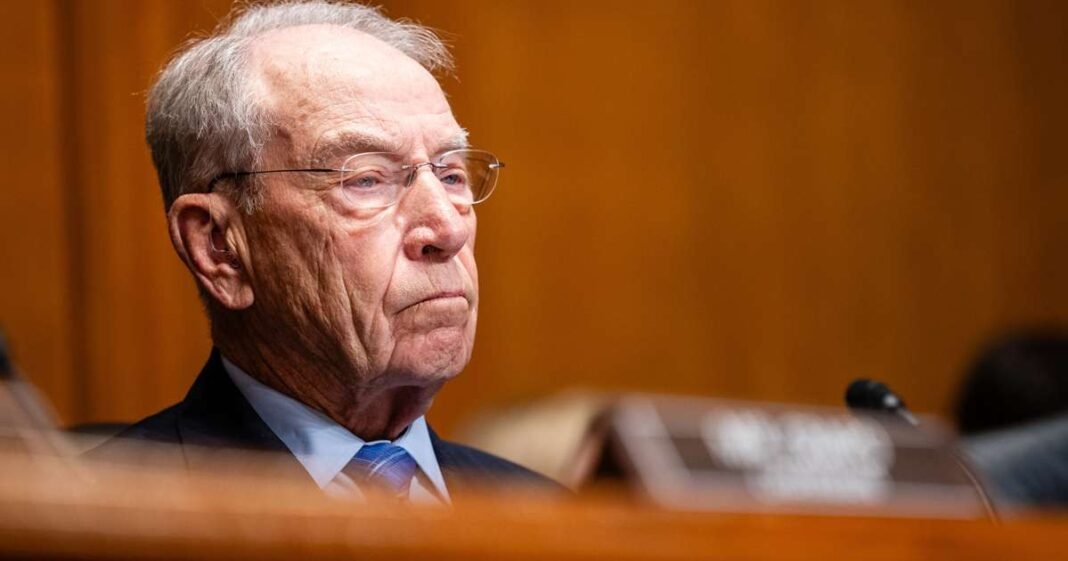 Grassley Presses Senate to Tackle Cargo Theft Losses