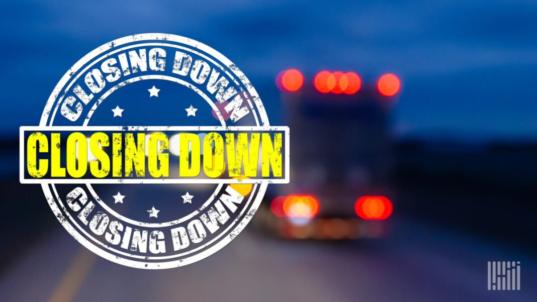 Illinois trucking company to close operations Friday