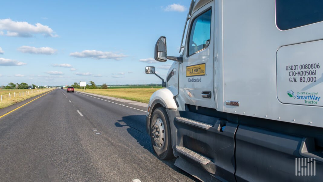J.B. Hunt still waiting for market to turn