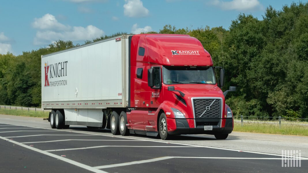 Knight-Swift’s belt tightening offsets soft demand