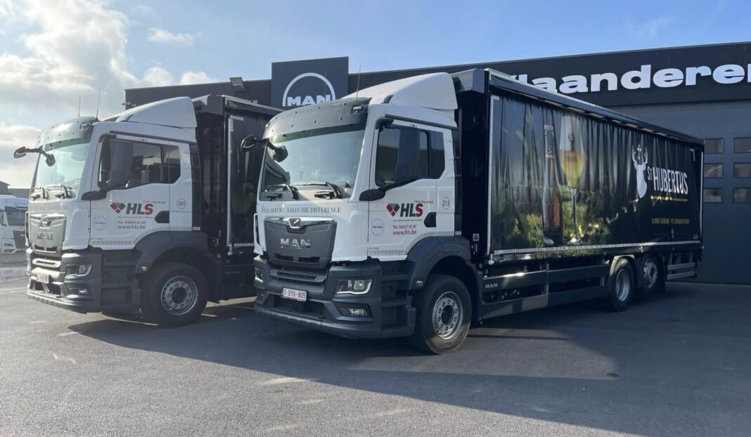 MAN South Flanders supplies 12 new TGS tractors to HLS
