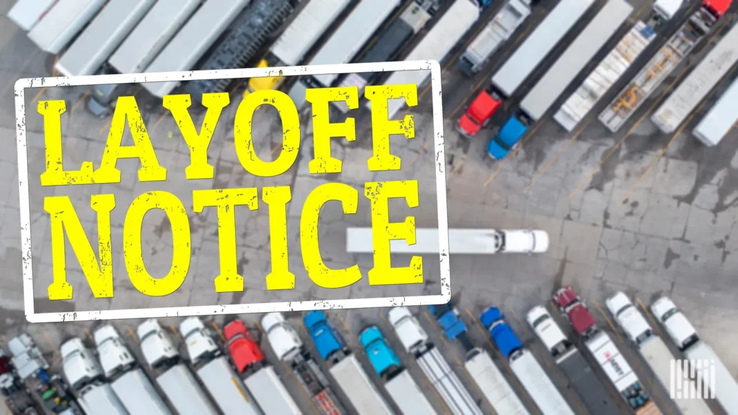 Mass layoffs continue across freight-related companies in the U.S.