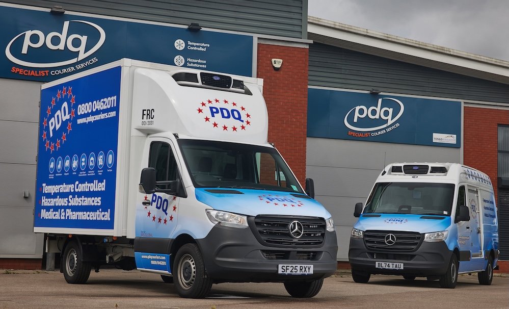 New Carrier Transicold Units Support Pharmaceutical Deliveries for PDQ Specialist Couriers