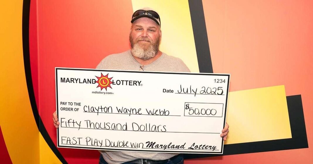 North Carolina Truck Driver Wins $50,000 in Maryland Lottery