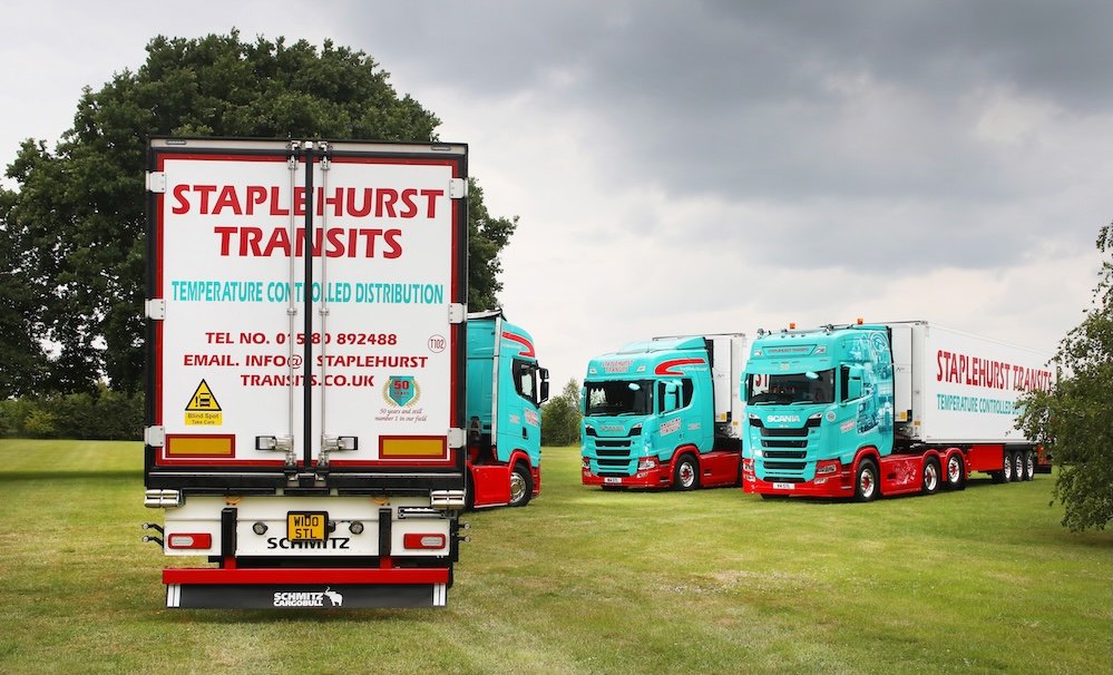 Schmitz Cargobull Delivers 100th Trailer To Staplehurst Transits