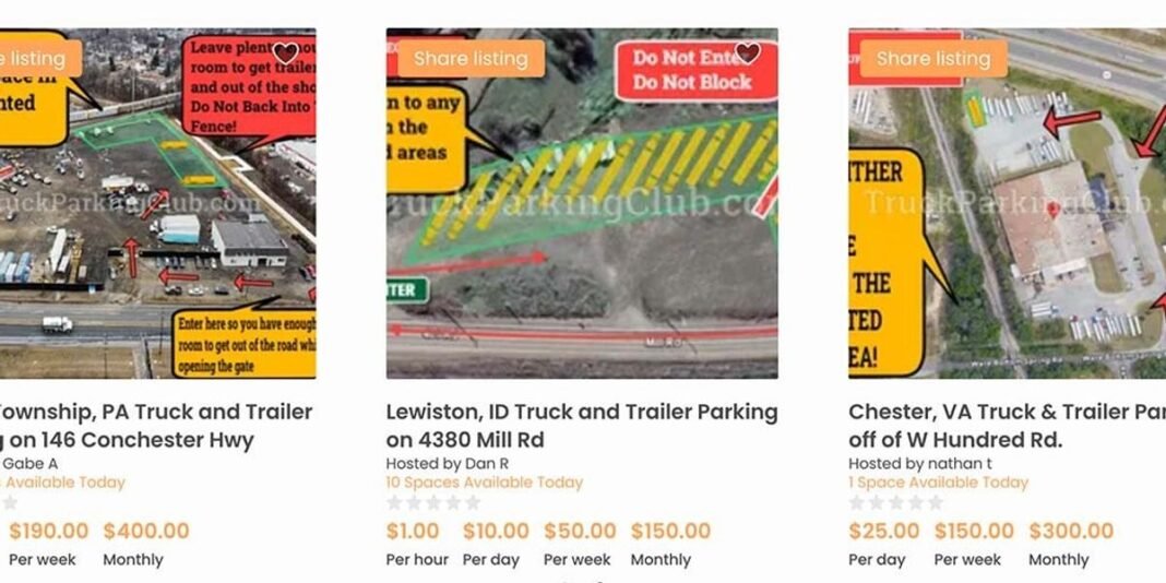 Solve Your Parking Woes with Truck Parking Club