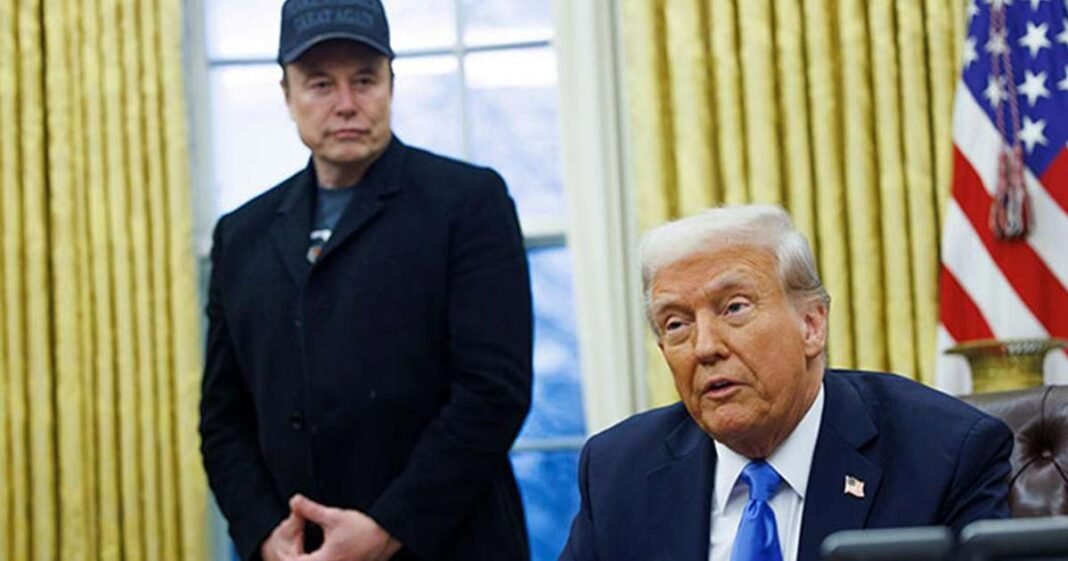 Tesla Shares Take a Hit as Trump-Musk Feud Reaches Boil