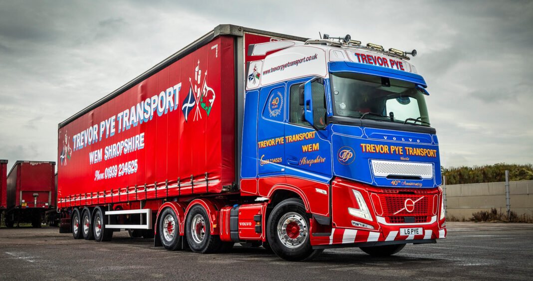 Trevor Pye Transport adds anniversary FH Aero