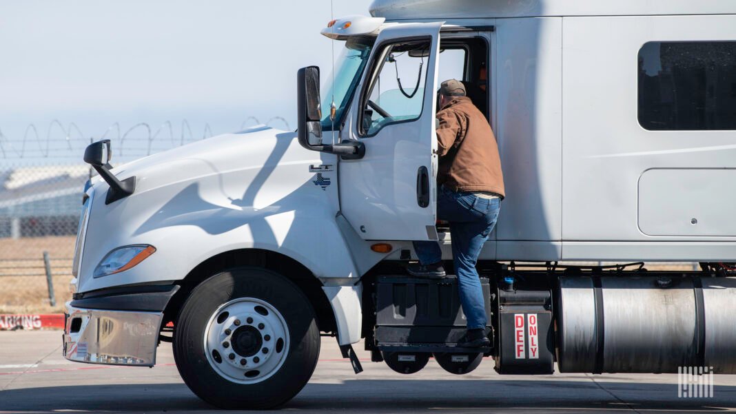 Truck driver wages downshifting in 2025