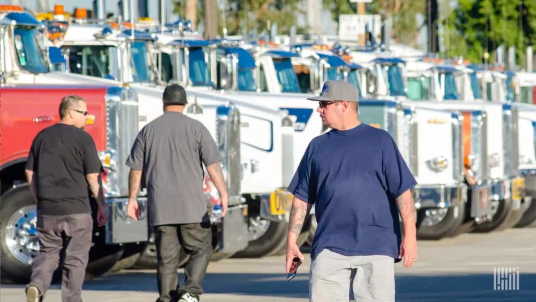 Truck transportation jobs: 12 months of overall stability