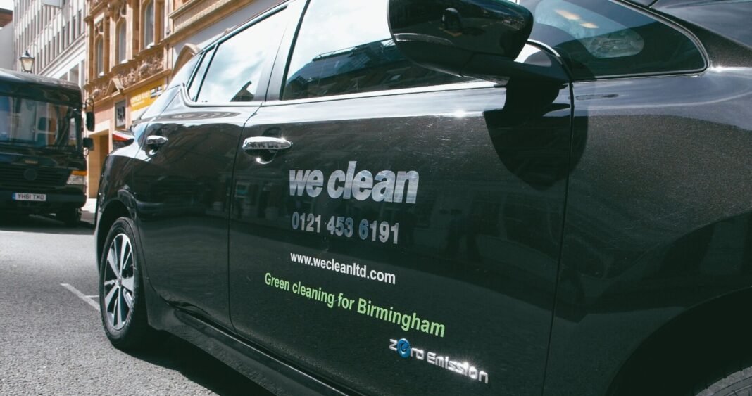 West Midlands cleaning firm chooses Nissan EVs