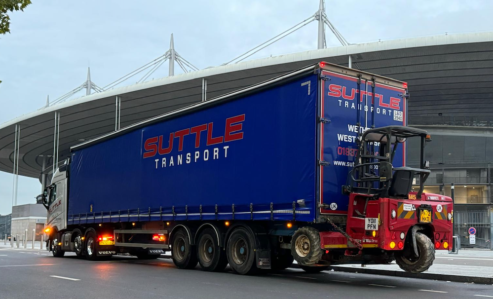 Yorkshire logistics firm invites customers behind the wheel for exclusive track day