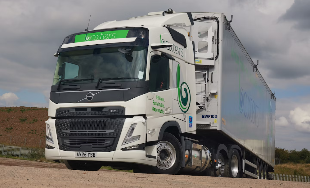 Baxters Haulage turns up the gas with two new Volvo FM trucks