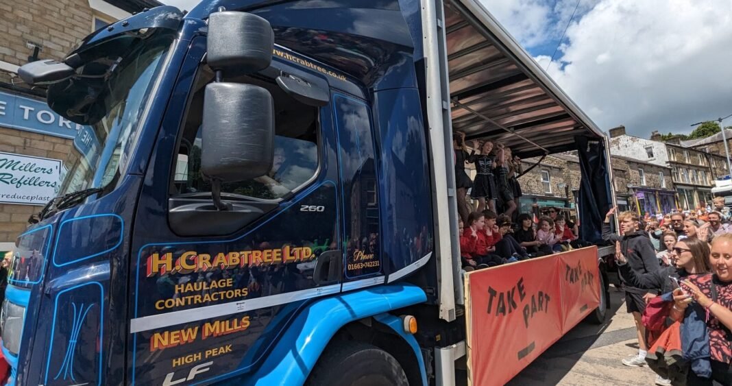 Community-minded logistics company supports New Mills locals