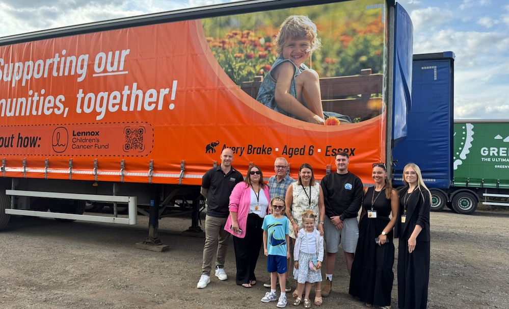 RHAIS and FRS Haulage Show Support for Lennox Children’s Cancer Fund