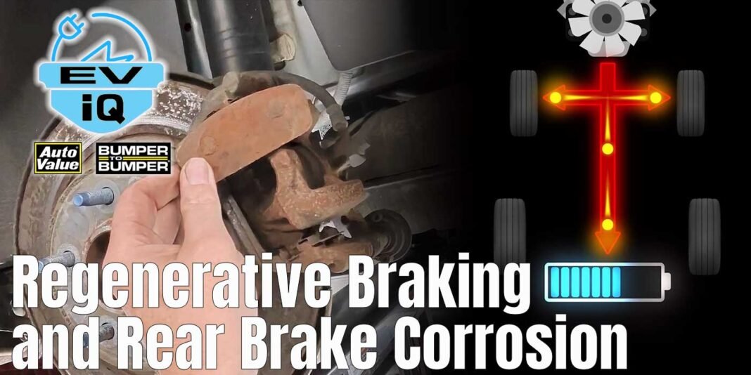 Rear Brake Corrosion From Regenerative Braking