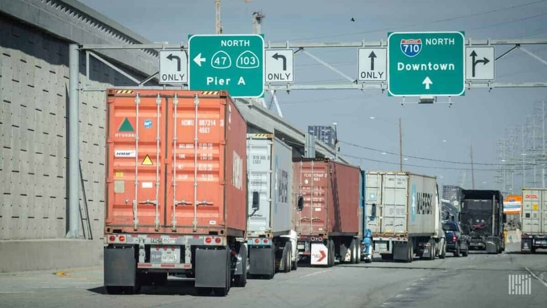 Trump administration has a new California target: out-of-state mandate for its Clean Truck Check