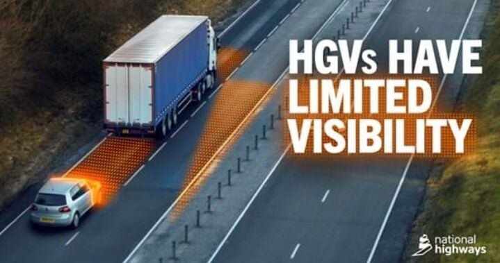 Young drivers urged to 'Know the HGV Zones'