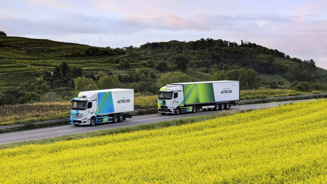 Daimler Truck gives Eactros 400 a boost
