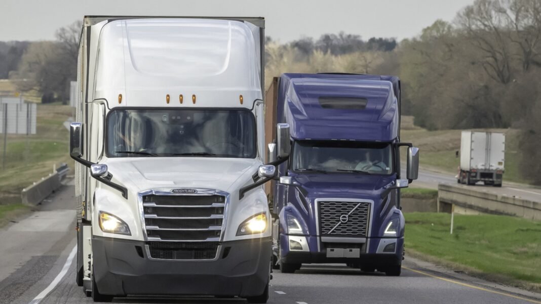 Freight brokers pushing truck-fitness bill