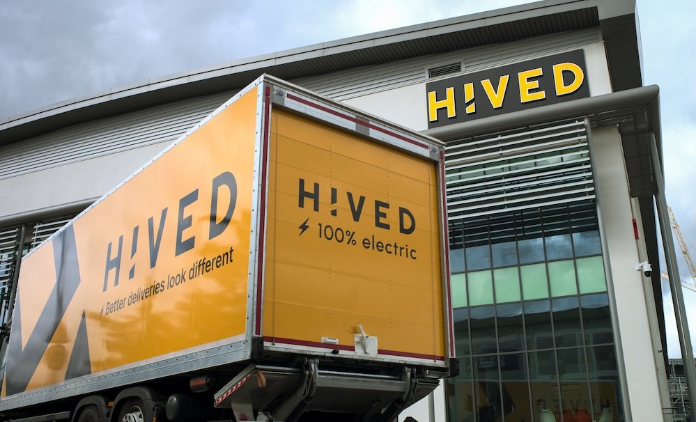 HIVED launches all-electric haulage with electric HGV fleet