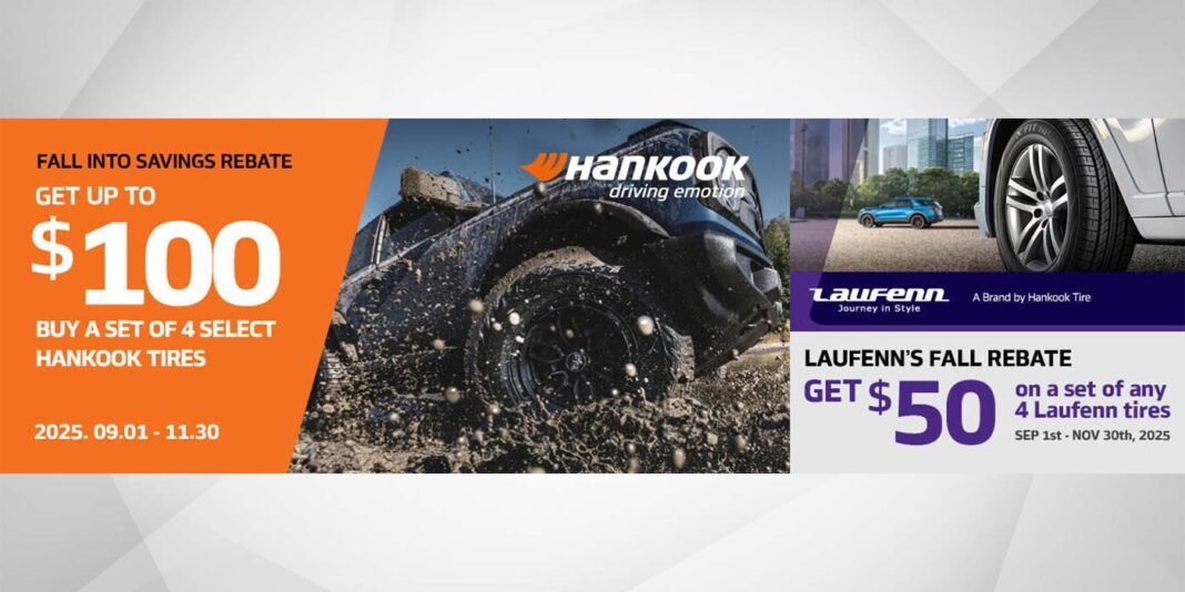 Hankook Tire rebate program