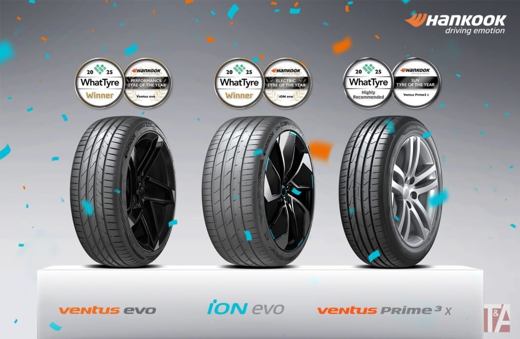 Hankook Ventus evo wins WhatTyre Performance Tyre of the Year Award in debut year
