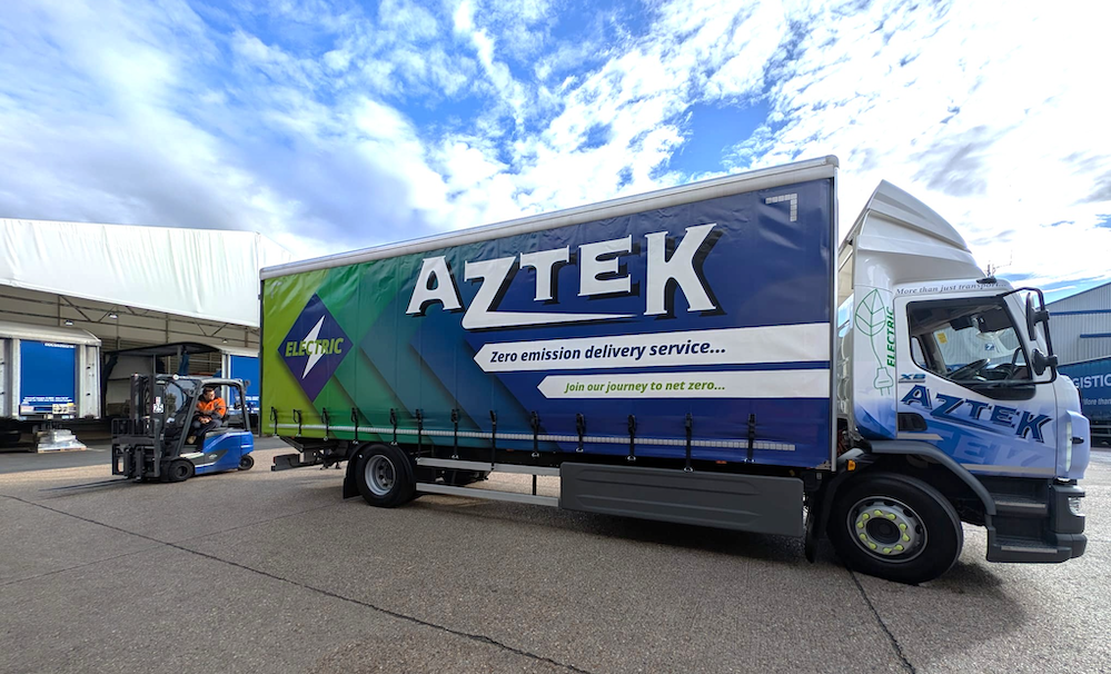 Hertfordshire haulage specialists invest in electric truck as sustainability drive gathers pace
