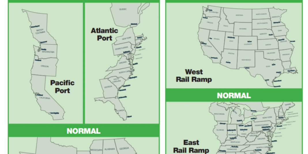 ITS Logistics: Front-loaded Freight Surge Impacting States